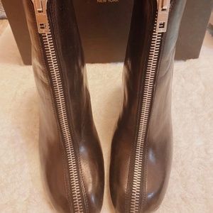 Rag & Bone Black Leather Ellis Zio Bootie